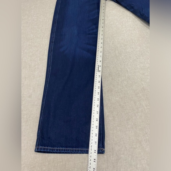 We The Free, Women's Wide Leg Pants, High Rise, Size 27 Dark Blue - Picture 9 of 14